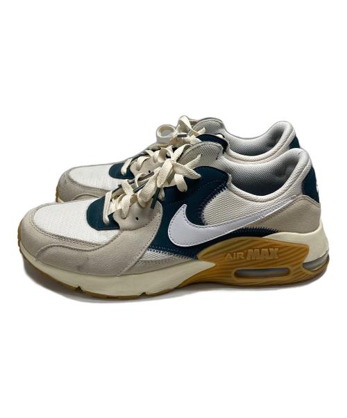 NIKE（ナイキ）NIKE (ナイキ) AIR MAX EXCEE ホワイト×グリーン サイズ:28の古着・服飾アイテム