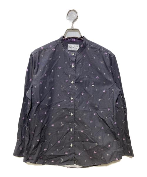 pokemon shirts（ポケモンシャツ）pokemon shirts (ポケモンシャツ) ゴーストタイプバンドカラーシャツ グレー サイズ:表記なしの古着・服飾アイテム