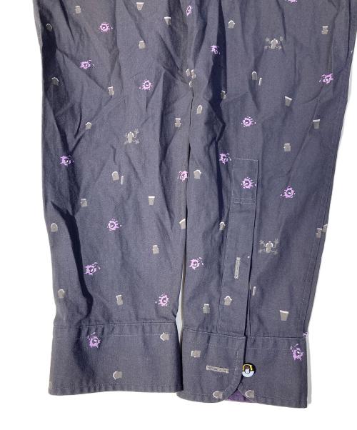 pokemon shirts（ポケモンシャツ）pokemon shirts (ポケモンシャツ) ゴーストタイプバンドカラーシャツ グレー サイズ:表記なしの古着・服飾アイテム