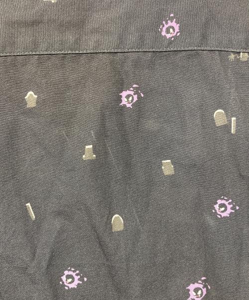 pokemon shirts（ポケモンシャツ）pokemon shirts (ポケモンシャツ) ゴーストタイプバンドカラーシャツ グレー サイズ:表記なしの古着・服飾アイテム