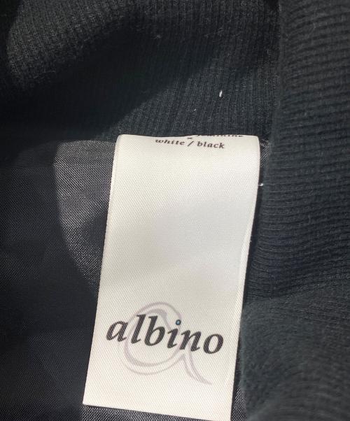 ALBINO（アルビーノ）ALBINO (アルビーノ) アシメジップジャケット ブラック サイズ:Fの古着・服飾アイテム