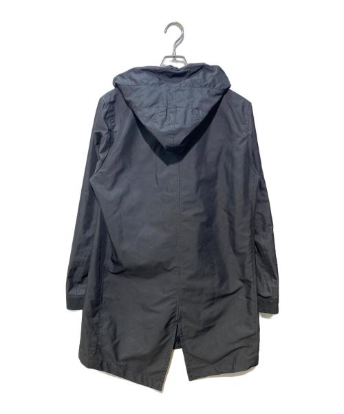 ALBINO（アルビーノ）ALBINO (アルビーノ) ワイヤーフーデッドライダースコート ブラック サイズ:FREEの古着・服飾アイテム
