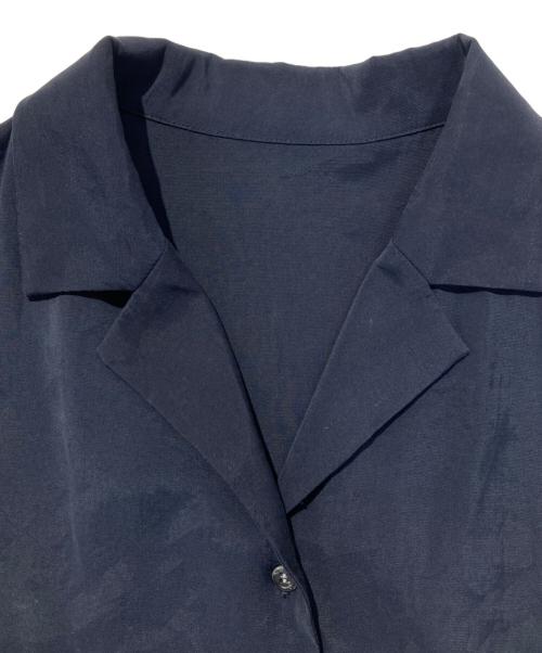 SLOBE IENA（スローブ イエナ）SLOBE IENA (スローブ イエナ) ハーフスリーブオールインワン ネイビー サイズ:SIZE 38の古着・服飾アイテム