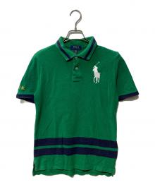 POLO RALPH LAUREN（ポロ・ラルフローレン）の古着「ビッグポニーポロシャツ」｜グリーン