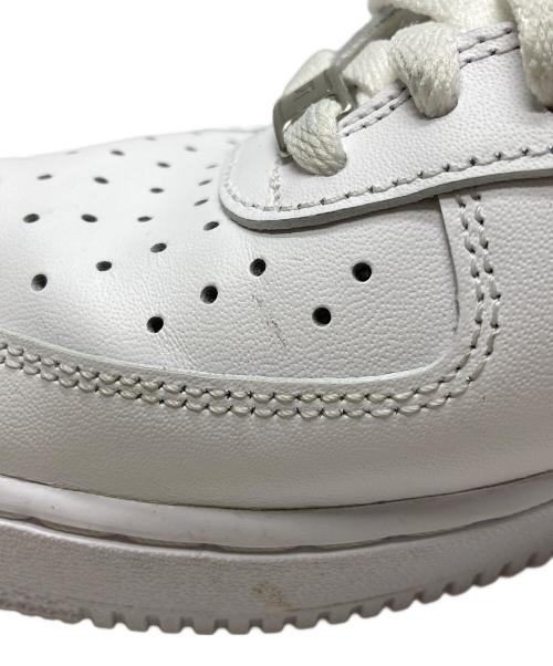 NIKE（ナイキ）NIKE (ナイキ) AIR FORCE 1 LOW '07 ローカット スニーカー ホワイト サイズ:25.5㎝の古着・服飾アイテム