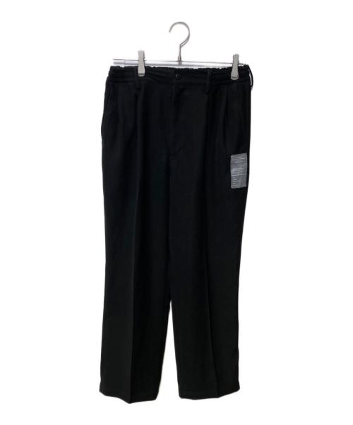 N.HOOLYWOOD（エヌ ハリウッド）N.HOOLYWOOD (エヌ ハリウッド) スラックス ブラック サイズ:	SIZE 36の古着・服飾アイテム