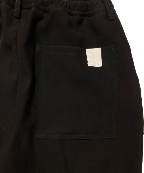 N.HOOLYWOOD（エヌ ハリウッド）N.HOOLYWOOD (エヌ ハリウッド) スラックス ブラック サイズ:	SIZE 36の古着・服飾アイテム