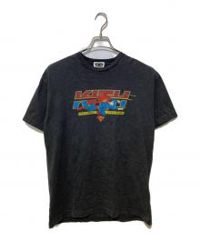 KITH（キス）の古着「Kith lt's bird Vintage Tee Superman」｜ブラック
