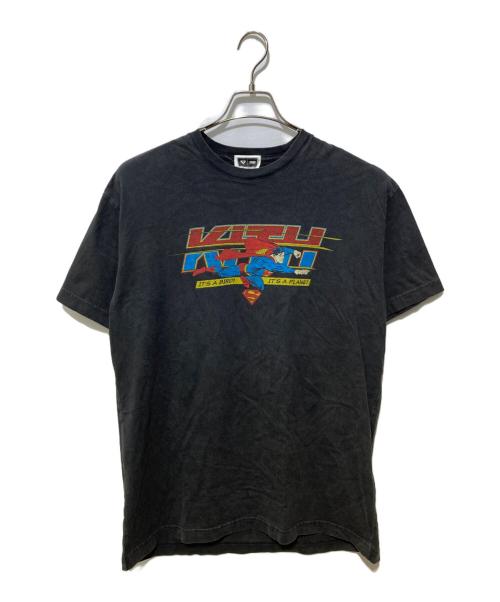 KITH（キス）KITH (キス) Kith lt's bird Vintage Tee Superman ブラック サイズ:Sの古着・服飾アイテム