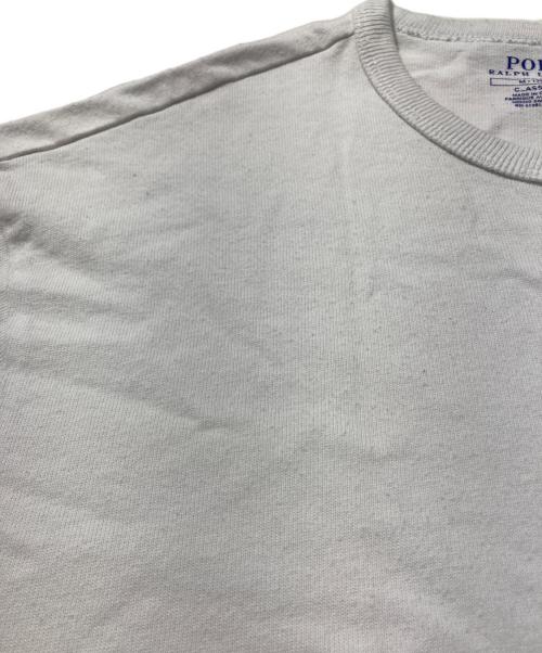 POLO RALPH LAUREN（ポロ・ラルフローレン）POLO RALPH LAUREN (ポロ・ラルフローレン) ポニー刺繍Tシャツ ホワイト サイズ:Mの古着・服飾アイテム