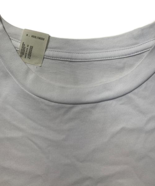 N.HOOLYWOOD（エヌ ハリウッド）N.HOOLYWOOD (エヌ ハリウッド) TPES T-SHIRT ホワイト サイズ:size 38の古着・服飾アイテム