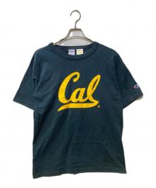 Champion（チャンピオン）の古着「Cal Tシャツ」｜ネイビー