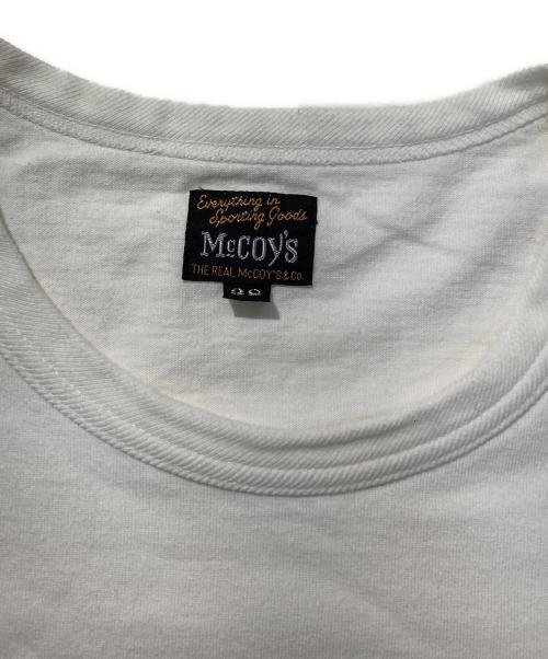 THE REAL McCOY'S（ザ・リアルマッコイズ）THE REAL McCOY'S (ザ・リアルマッコイズ) Tシャツ ホワイト サイズ:SIZE 38の古着・服飾アイテム