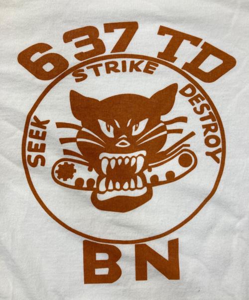 THE REAL McCOY'S（ザ・リアルマッコイズ）THE REAL McCOY'S (ザ・リアルマッコイズ) Tシャツ ホワイト サイズ:SIZE 38の古着・服飾アイテム