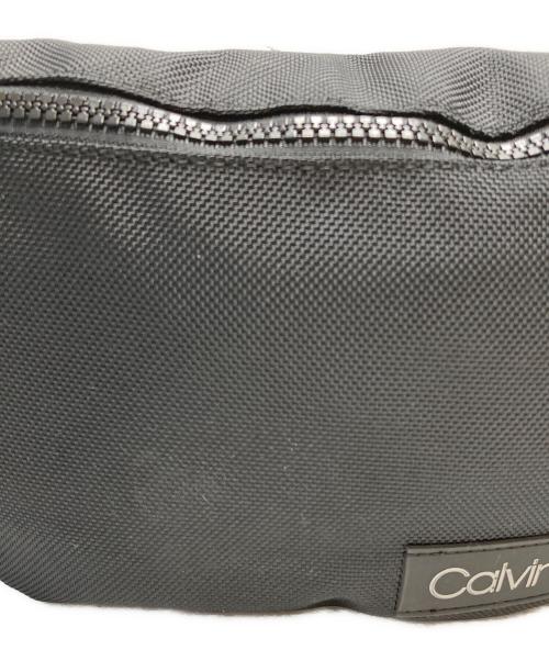 Calvin Klein（カルバンクライン）Calvin Klein (カルバンクライン) ウエストバッグ ブラックの古着・服飾アイテム