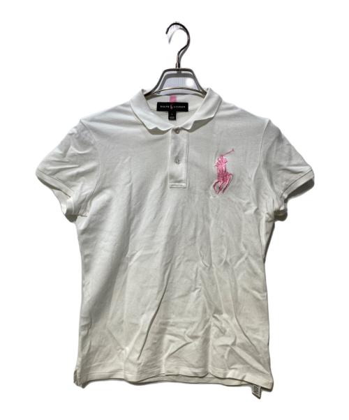 RALPH LAUREN（ラルフローレン）RALPH LAUREN (ラルフローレン) ビッグポニーポロシャツ ホワイト サイズ:Lの古着・服飾アイテム