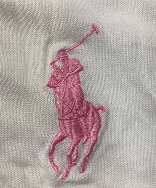 RALPH LAUREN（ラルフローレン）RALPH LAUREN (ラルフローレン) ビッグポニーポロシャツ ホワイト サイズ:Lの古着・服飾アイテム