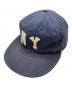EBBETS FIELD FLANNELS（エベッツフィールドフランネルズ）の古着「NYロゴキャップ」｜ネイビー