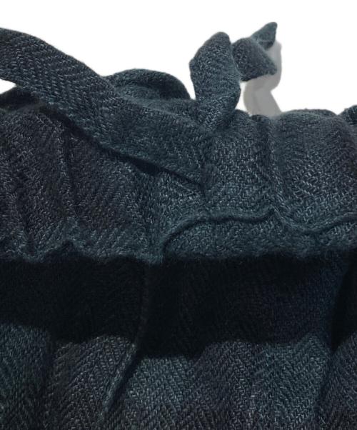 08MAB（ゼロハチマブ）08MAB (ゼロハチマブ) 9番手リネンワイドパンツ グリーン サイズ:FREEの古着・服飾アイテム