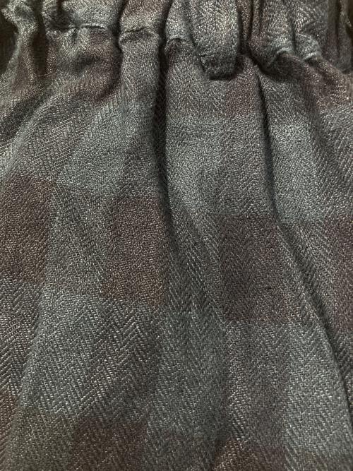 08MAB（ゼロハチマブ）08MAB (ゼロハチマブ) 9番手リネンワイドパンツ グリーン サイズ:FREEの古着・服飾アイテム