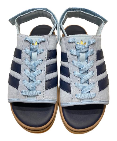 adidas（アディダス）adidas (アディダス) ガゼル ボールドサンダル ブルー サイズ:24㎝の古着・服飾アイテム