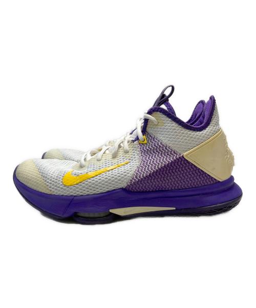 NIKE（ナイキ）NIKE (ナイキ) LEBRON WITNESS 4 WHITE/VOLTAGE PURPLE サイズ:29㎝の古着・服飾アイテム