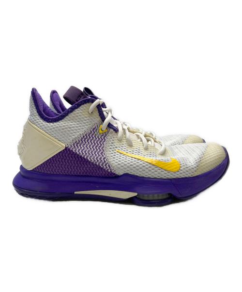 NIKE（ナイキ）NIKE (ナイキ) LEBRON WITNESS 4 WHITE/VOLTAGE PURPLE サイズ:29㎝の古着・服飾アイテム