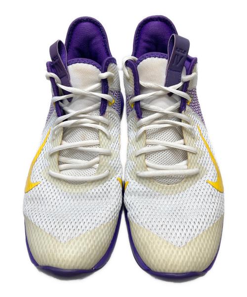 NIKE（ナイキ）NIKE (ナイキ) LEBRON WITNESS 4 WHITE/VOLTAGE PURPLE サイズ:29㎝の古着・服飾アイテム