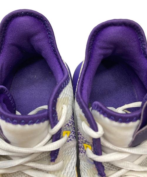 NIKE（ナイキ）NIKE (ナイキ) LEBRON WITNESS 4 WHITE/VOLTAGE PURPLE サイズ:29㎝の古着・服飾アイテム