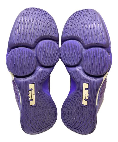 NIKE（ナイキ）NIKE (ナイキ) LEBRON WITNESS 4 WHITE/VOLTAGE PURPLE サイズ:29㎝の古着・服飾アイテム
