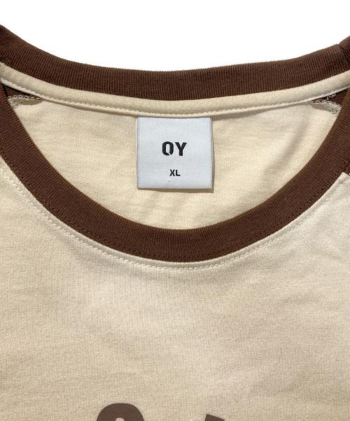 OY（オーワイ）OY (オーワイ) ODOLLY RAGLAN L/S TEE ブラウン サイズ:XLの古着・服飾アイテム