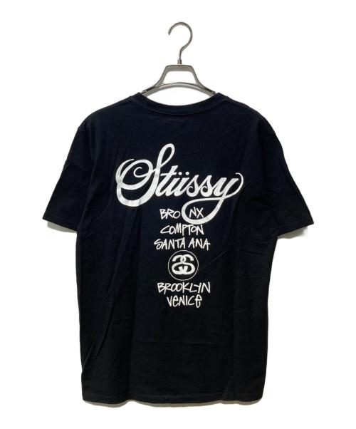 stussy（ステューシー）stussy (ステューシー) グラフィックTシャツ ブラック サイズ:Mの古着・服飾アイテム