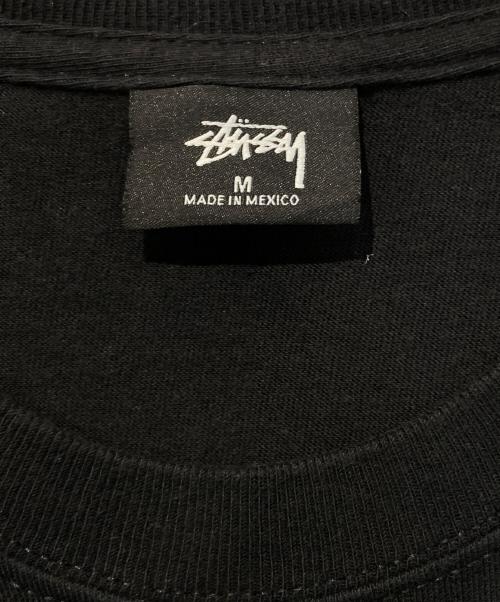 stussy（ステューシー）stussy (ステューシー) グラフィックTシャツ ブラック サイズ:Mの古着・服飾アイテム
