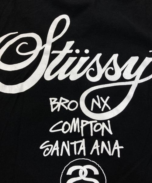 stussy（ステューシー）stussy (ステューシー) グラフィックTシャツ ブラック サイズ:Mの古着・服飾アイテム