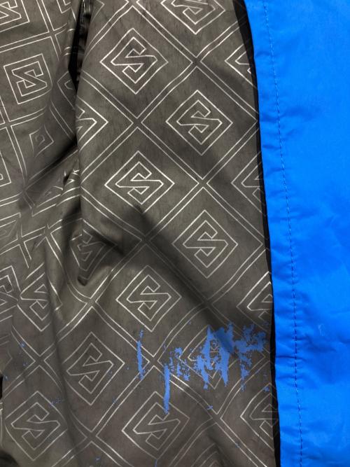 stussy（ステューシー）stussy (ステューシー) ナイロンフーデッドジャケット ブルー サイズ:Mの古着・服飾アイテム