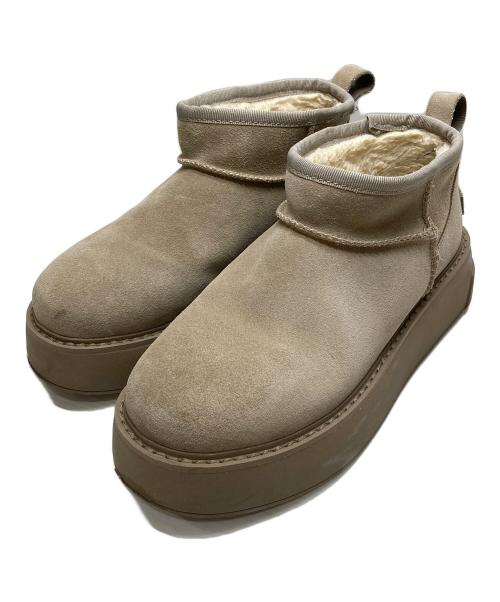 COLORS OF CALIFORNIA（カラーズ オブ カリフォルニア）COLORS OF CALIFORNIA (カラーズ オブ カリフォルニア) ショートムートンシューズ ベージュ サイズ:SIZE36の古着・服飾アイテム