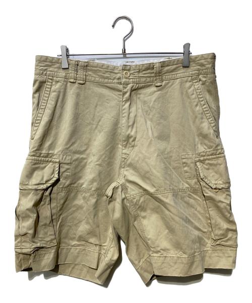 POLO RALPH LAUREN（ポロ・ラルフローレン）POLO RALPH LAUREN (ポロ・ラルフローレン) CLASSIC POLOCHINOカーゴハーフパンツ ベージュ サイズ:SIZE36の古着・服飾アイテム