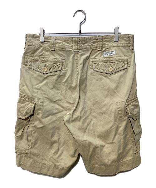 POLO RALPH LAUREN（ポロ・ラルフローレン）POLO RALPH LAUREN (ポロ・ラルフローレン) CLASSIC POLOCHINOカーゴハーフパンツ ベージュ サイズ:SIZE36の古着・服飾アイテム