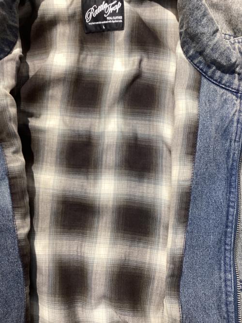 RATTLE TRAP（ラトルトラップ）RATTLE TRAP (ラトルトラップ) デニムジャケット インディゴ サイズ:Lの古着・服飾アイテム
