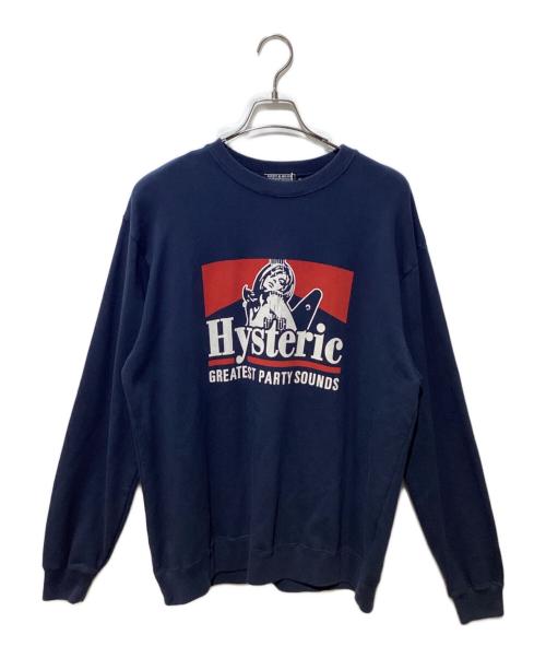 Hysteric Glamour（ヒステリックグラマー）Hysteric Glamour (ヒステリックグラマー) GREATEST PARTY SOUND ネイビー サイズ:XL 未使用品の古着・服飾アイテム