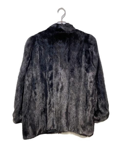 SAGA MINK（サガミンク）SAGA MINK (サガミンク) ファージャケット ブラック サイズ:SIZE13の古着・服飾アイテム