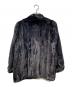 SAGA MINK (サガミンク) ファージャケット ブラック サイズ:SIZE13：10000円