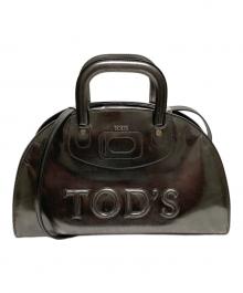 TOD'S（トッズ）の古着「2WAYバッグ」｜シルバー