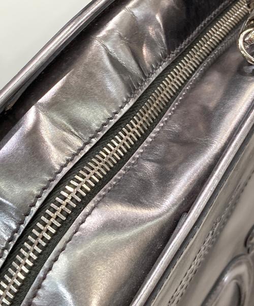 TOD'S（トッズ）TOD'S (トッズ) 2WAYバッグ シルバーの古着・服飾アイテム