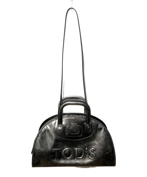 TOD'S（トッズ）TOD'S (トッズ) 2WAYバッグ シルバーの古着・服飾アイテム
