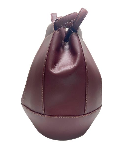 must de cartier（マストドゥカルティエ）must de cartier (マストドゥカルティエ) トートバッグ ワインレッドの古着・服飾アイテム