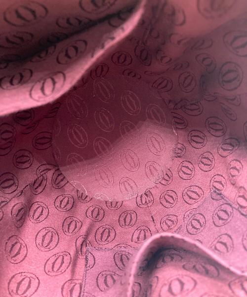must de cartier（マストドゥカルティエ）must de cartier (マストドゥカルティエ) トートバッグ ワインレッドの古着・服飾アイテム