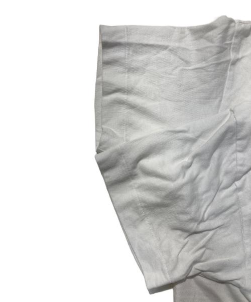 PLAY COMME des GARCONS（プレイコムデギャルソン）PLAY COMME des GARCONS (プレイコムデギャルソン) 刺繍ロゴTシャツ ホワイト サイズ:Sの古着・服飾アイテム