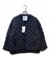 Gymphlex（ジムフレックス）の古着「QUILT DOWN COLLARLESS JACKET」｜ブラック
