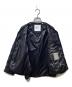 中古・古着 Gymphlex (ジムフレックス) QUILT DOWN COLLARLESS JACKET ブラック サイズ:12 未使用品：20000円